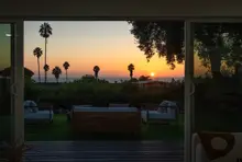 Sunset Backyard View